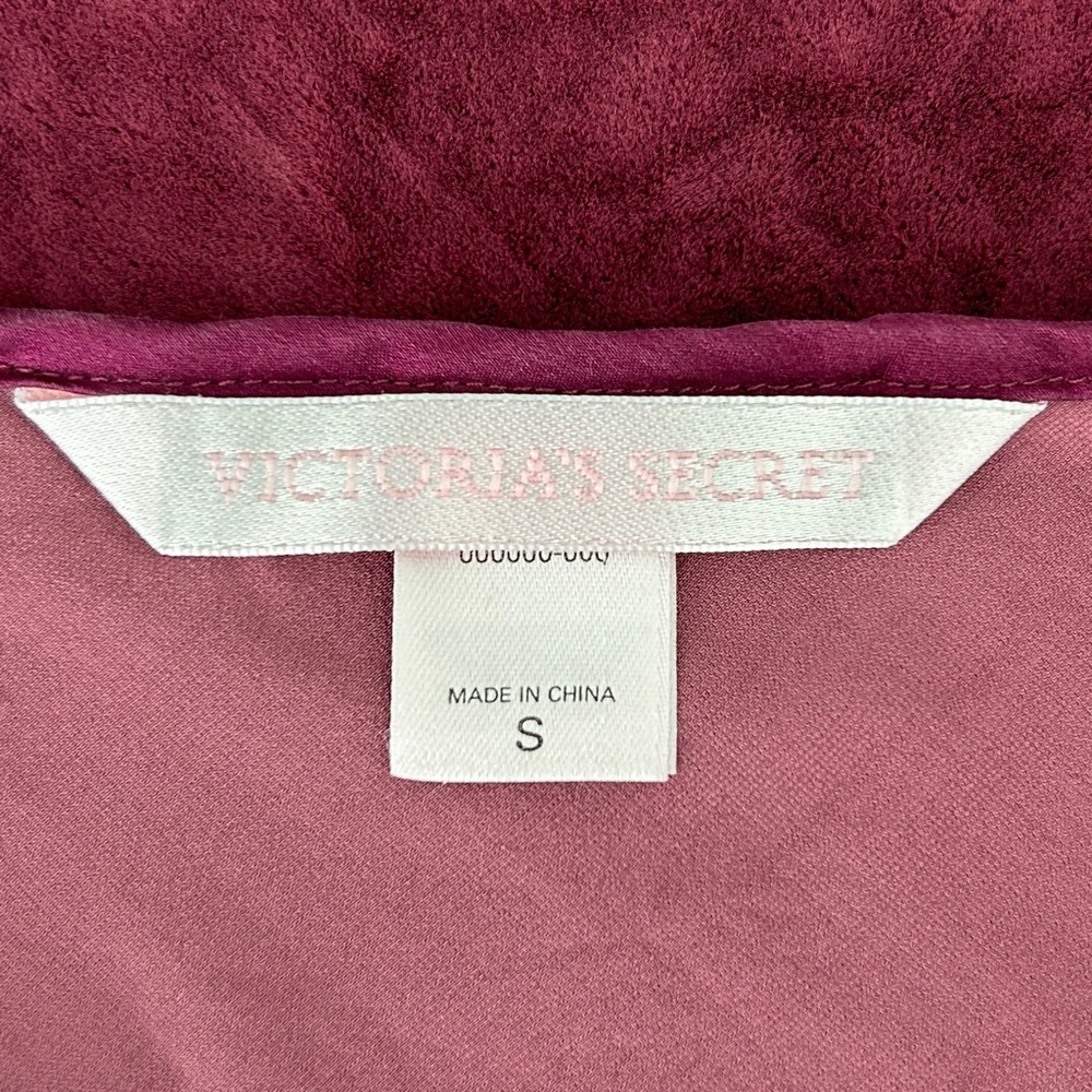 Vintage Victoria's Secret Y2K Silk Blend Lace & Crushed Velvet Cami Top (S) - Picture 9 of 12